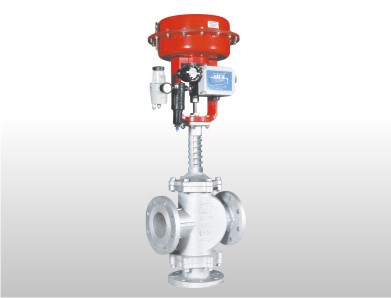 Pneumatic Diaphragm Thermic Fluid Modulating Control Valve High Temperature