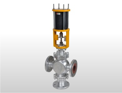 Pneumatic Cylinder Operated Control Valve