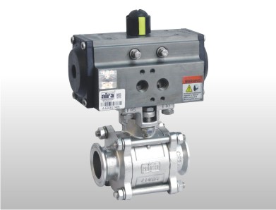 triclover 2 way ball valve