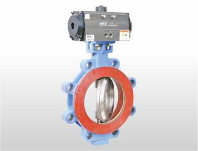 Triple offset lug type butterfly valve